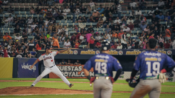 Águilas del Zulia blanqueó 2-0 a Tigres de Aragua en el Día de Luis Aparicio con gran actuación de José Herrera y Nomar Rojas.