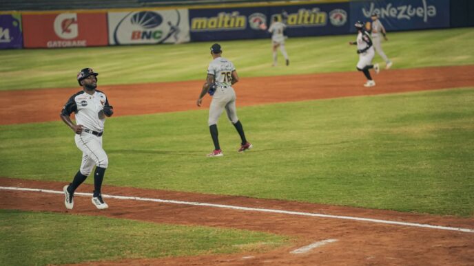 Águilas del Zulia dividió la serie ante Leones del Caracas en el estadio Luis Aparicio de Maracaibo.