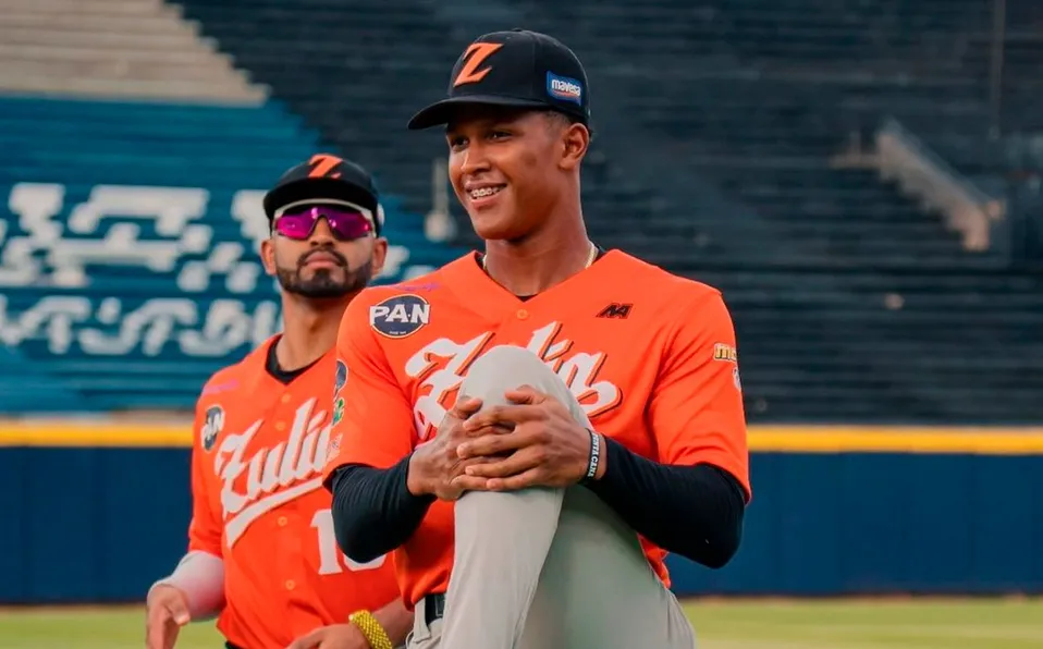 Francisco Renteria prospecto de las Aguilas del Zulia con Phillies de Filadelfia