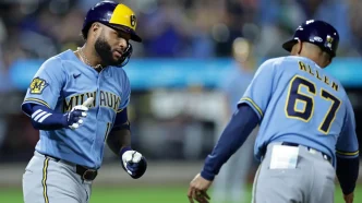 Los grandeligas rapaces Jackson Chourio, Jesús Luzardo y Wilyer Abreu en acción en la MLB