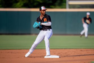 Aron Estrada prospecto de Águilas del Zulia en Doble A